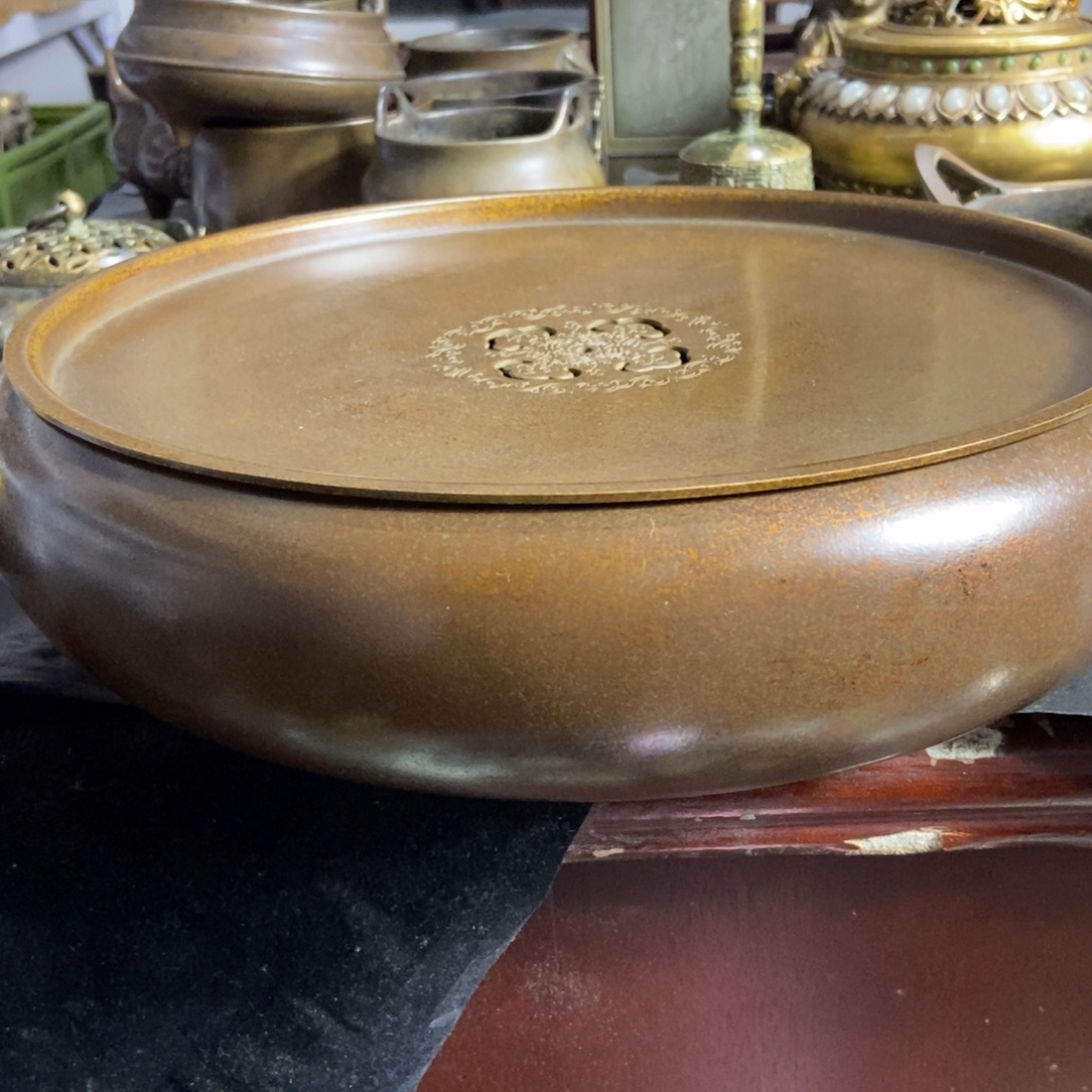 ****～铜器工艺品摆件香炉摆件