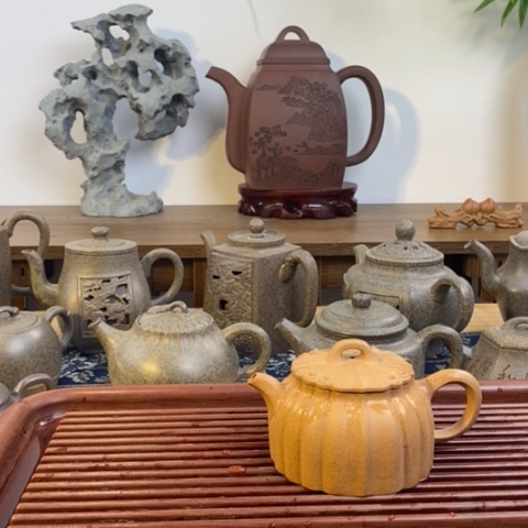 手工艺品琉璃紫砂壶