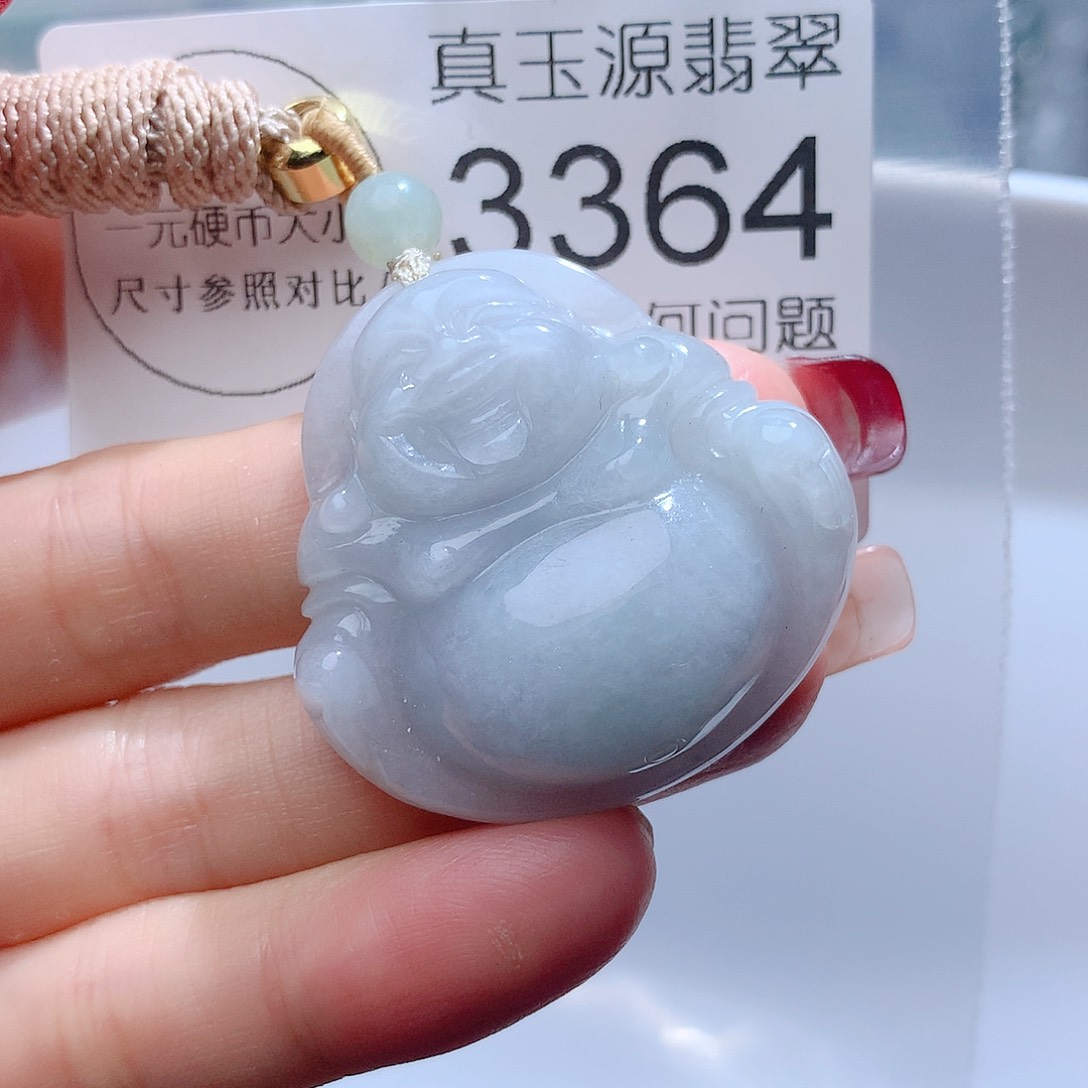 翡翠颈饰未镶嵌3364。