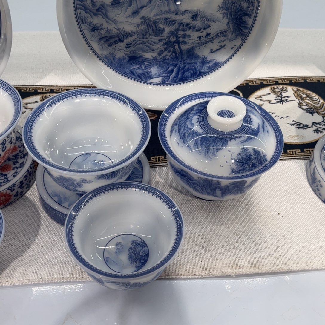 秋***五件套璞玉套装茶具