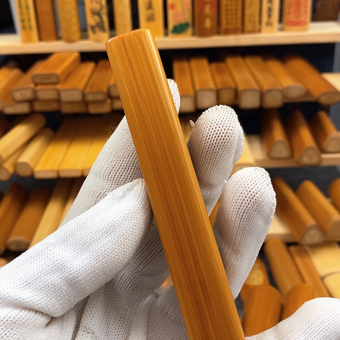 竹实心竹红皮方料素竹