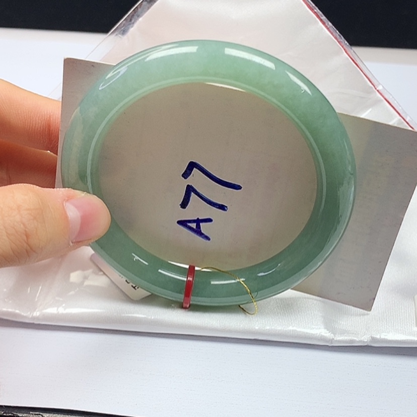 【闪购商品】翡翠手镯（圆镯）未镶嵌天然缅甸a货手镯55