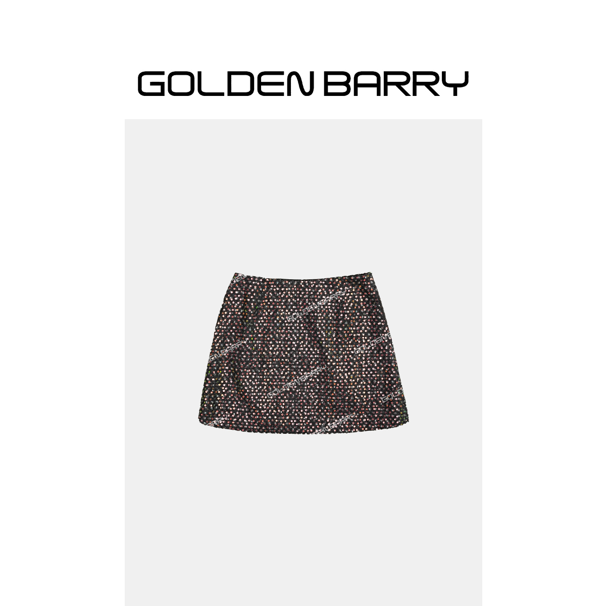 【专享】311276时尚亮片短款半裙