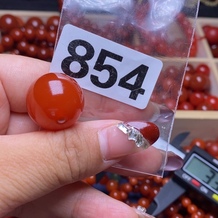 南红玛瑙手链未镶嵌D*