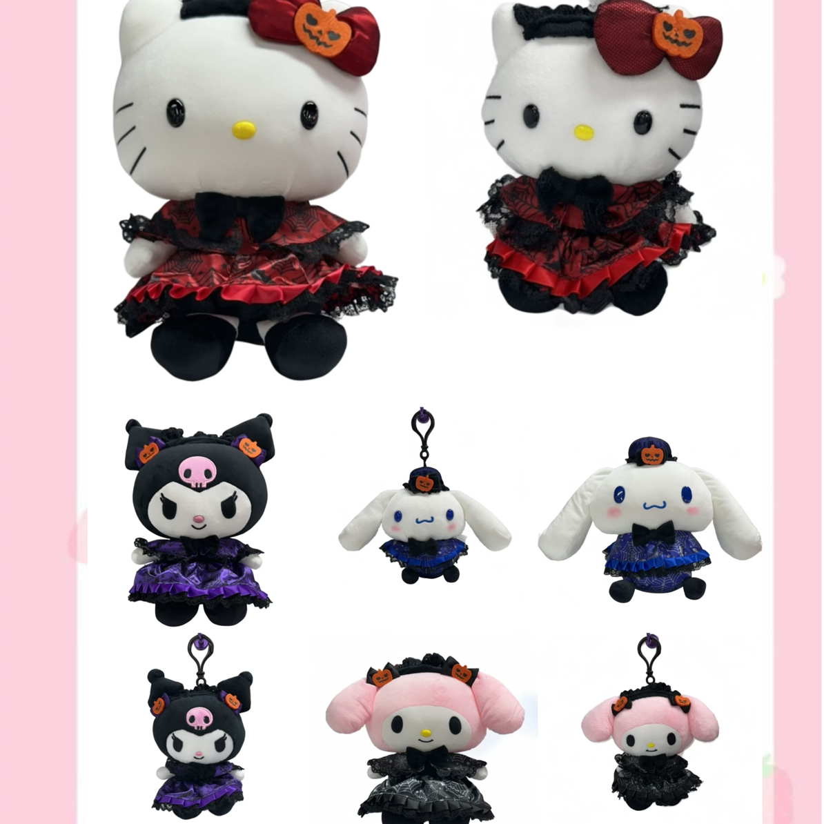 正版三丽鸥新美版万圣节系列毛绒公仔（签收后不退换，请谨慎下单）