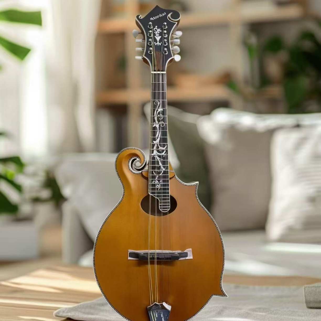 MusicBus音乐巴士全单实木电箱曼陀铃藏族八弦琴