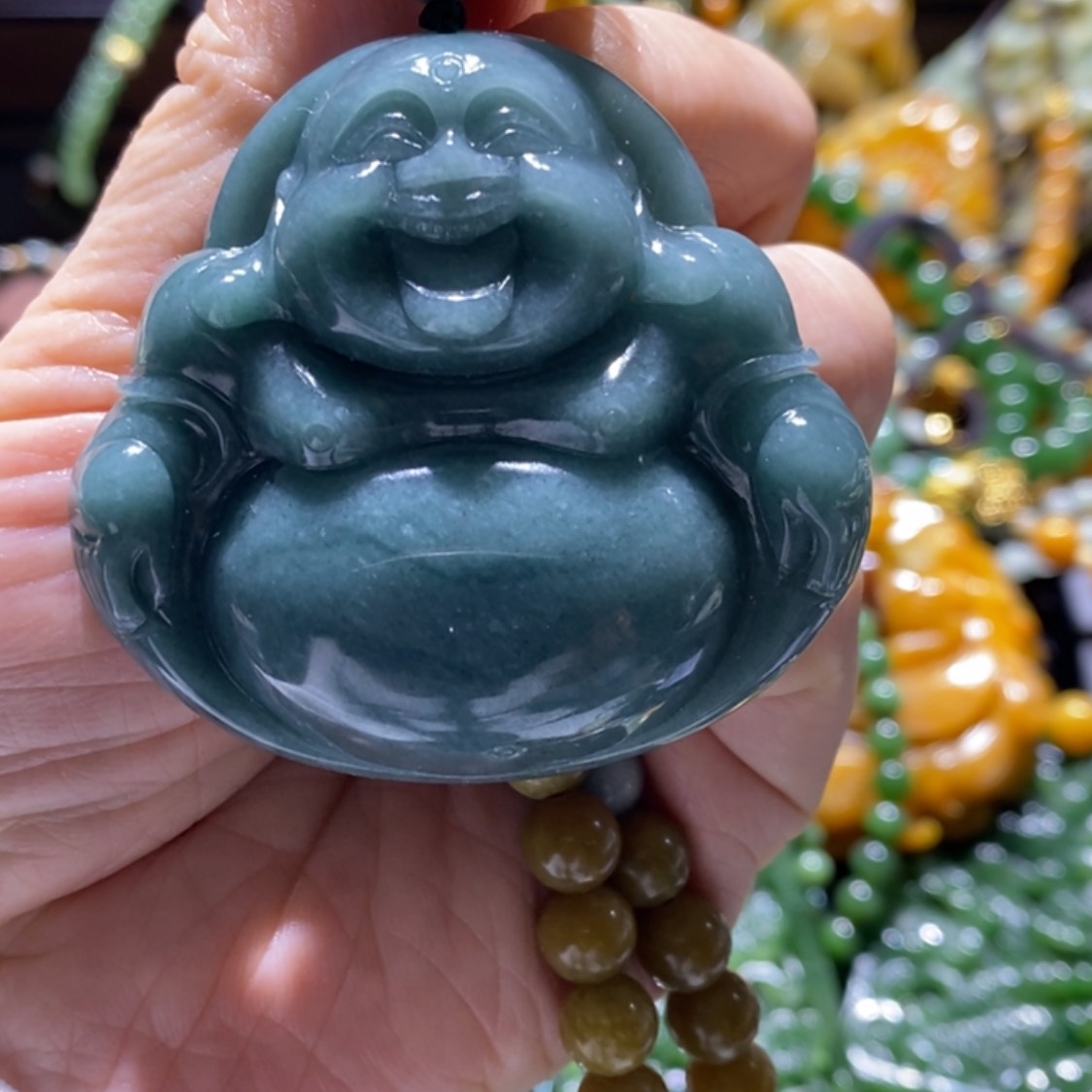 【闪购商品】翡翠毛衣链未镶嵌