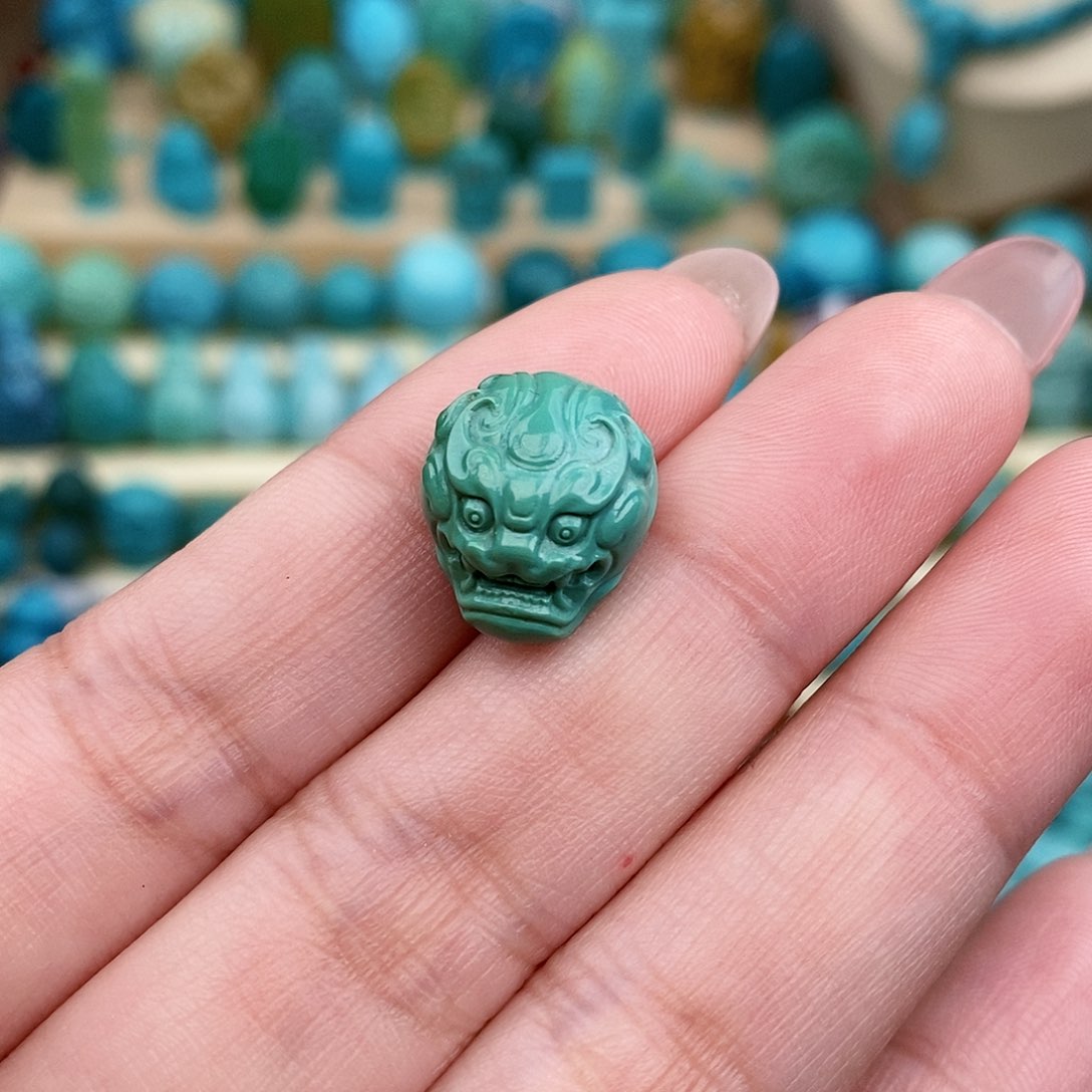 绿松石珠宝奇石未镶嵌