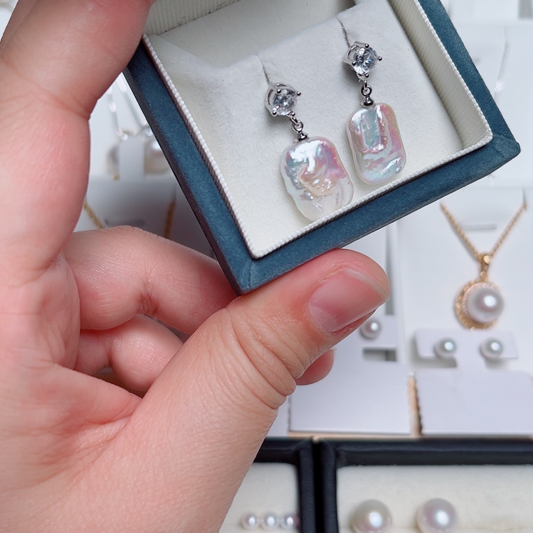 淡水珍珠手绳银S925镶嵌