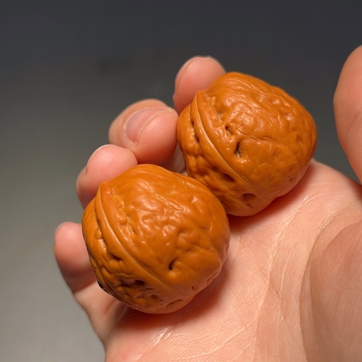 文玩核桃把件玉蟾982