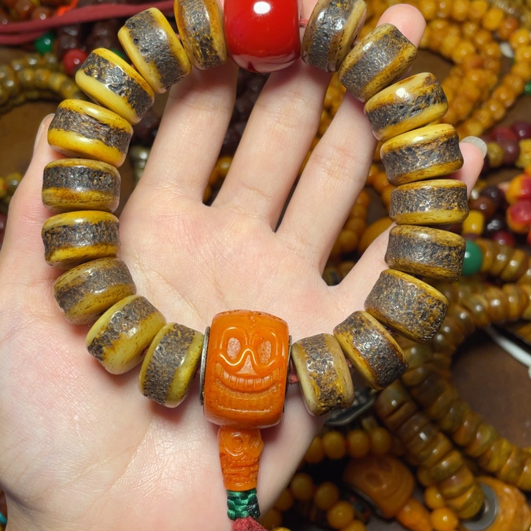 藏传长文玩手持手串