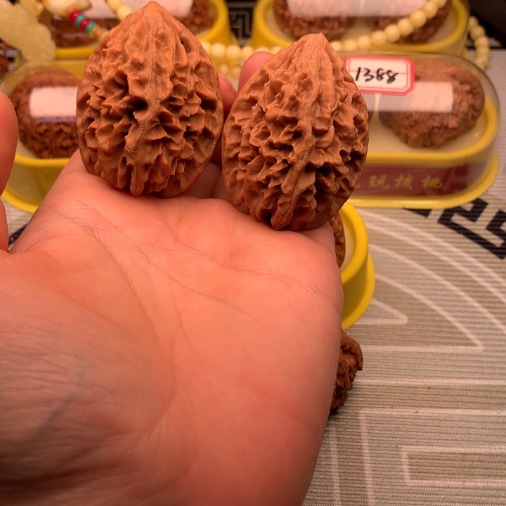 桃核吊坠42尺寸招财鼠