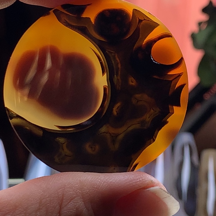 玛瑙/玉髓颈饰未镶嵌169有瑕