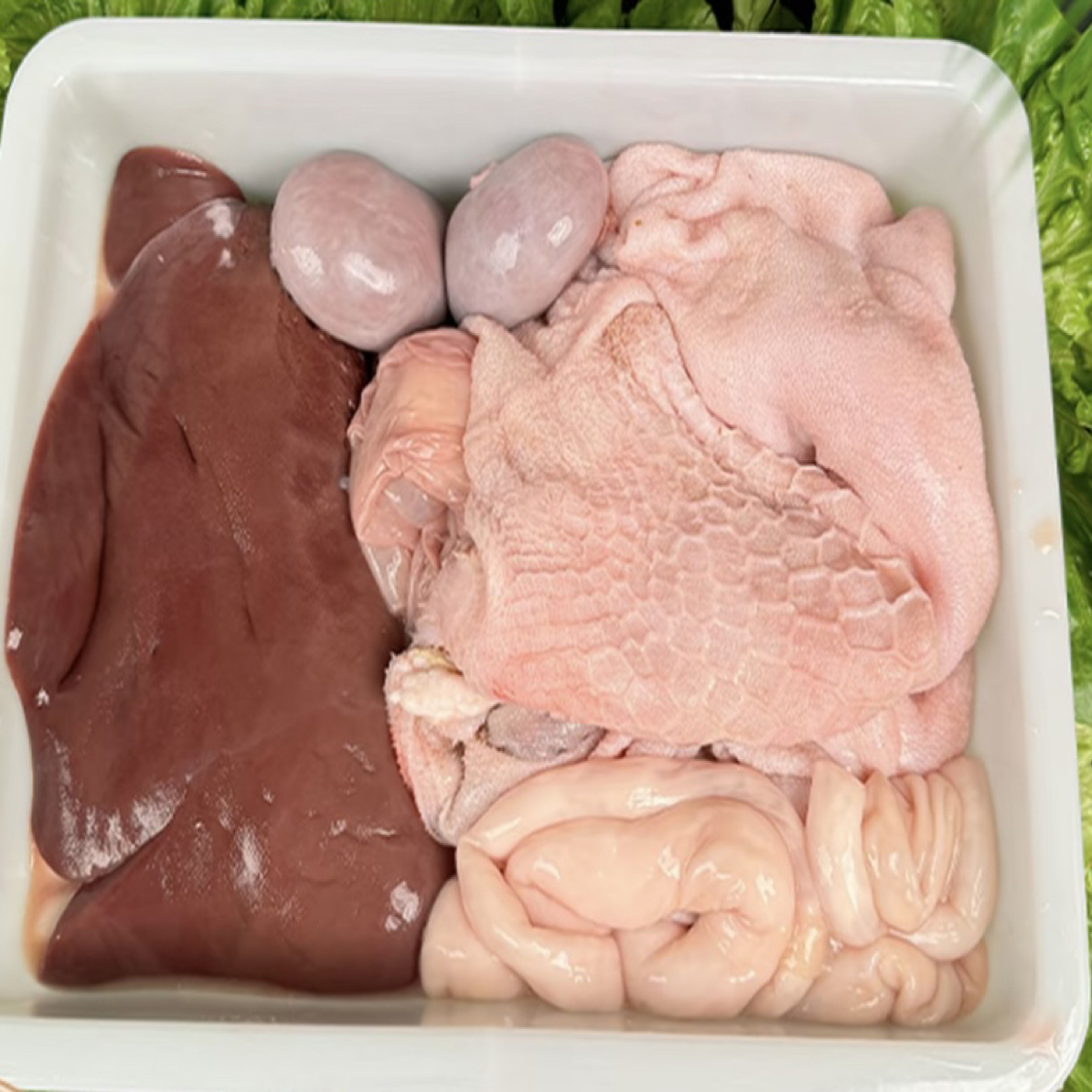 【羊杂】2500g（2斤羊肚2斤羊肠包括大小肠1颗羊心1个羊肝）顺丰冷链