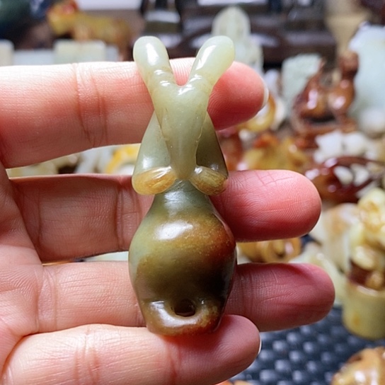 和田玉挂件未镶嵌