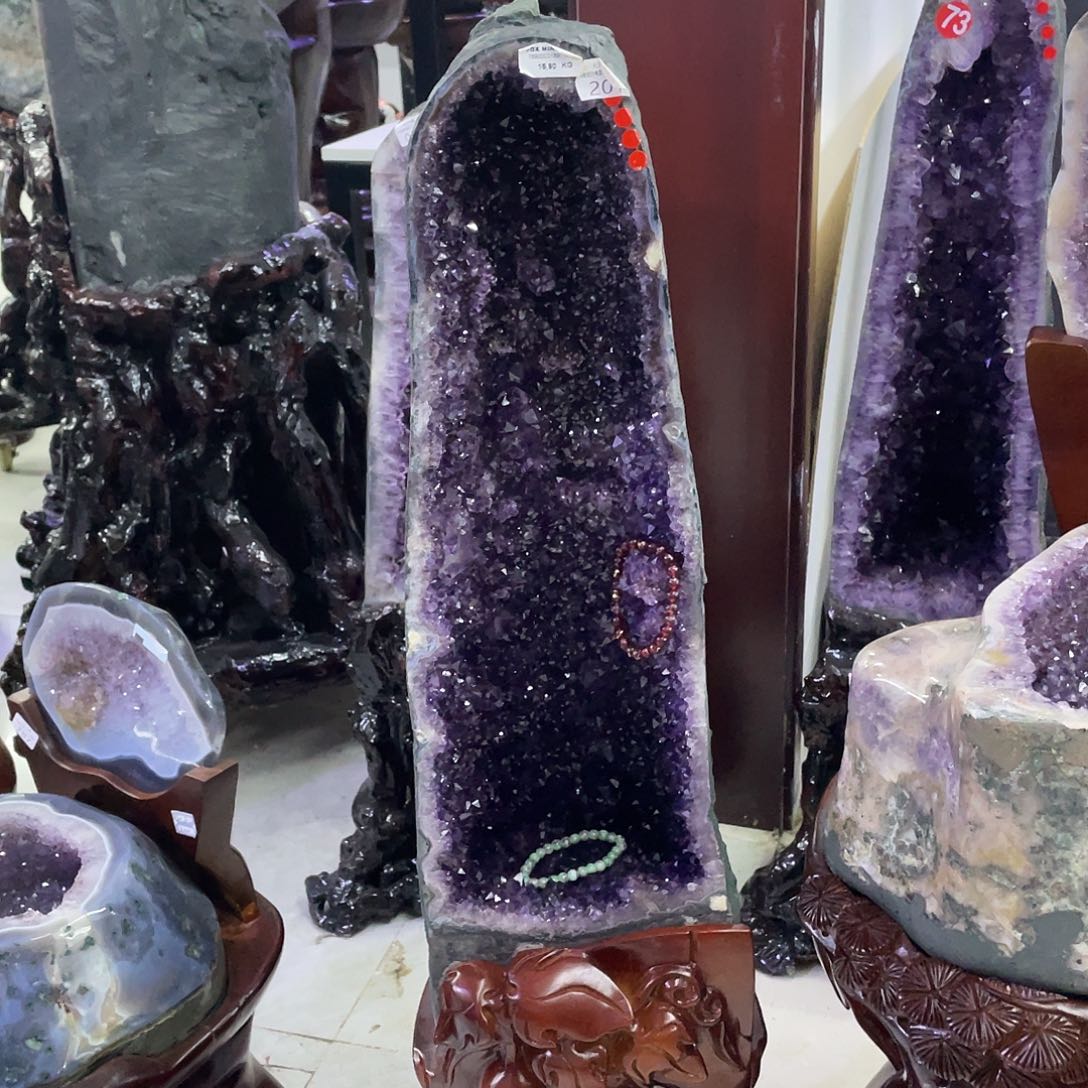 未镶嵌大型摆件（非配饰）紫晶
