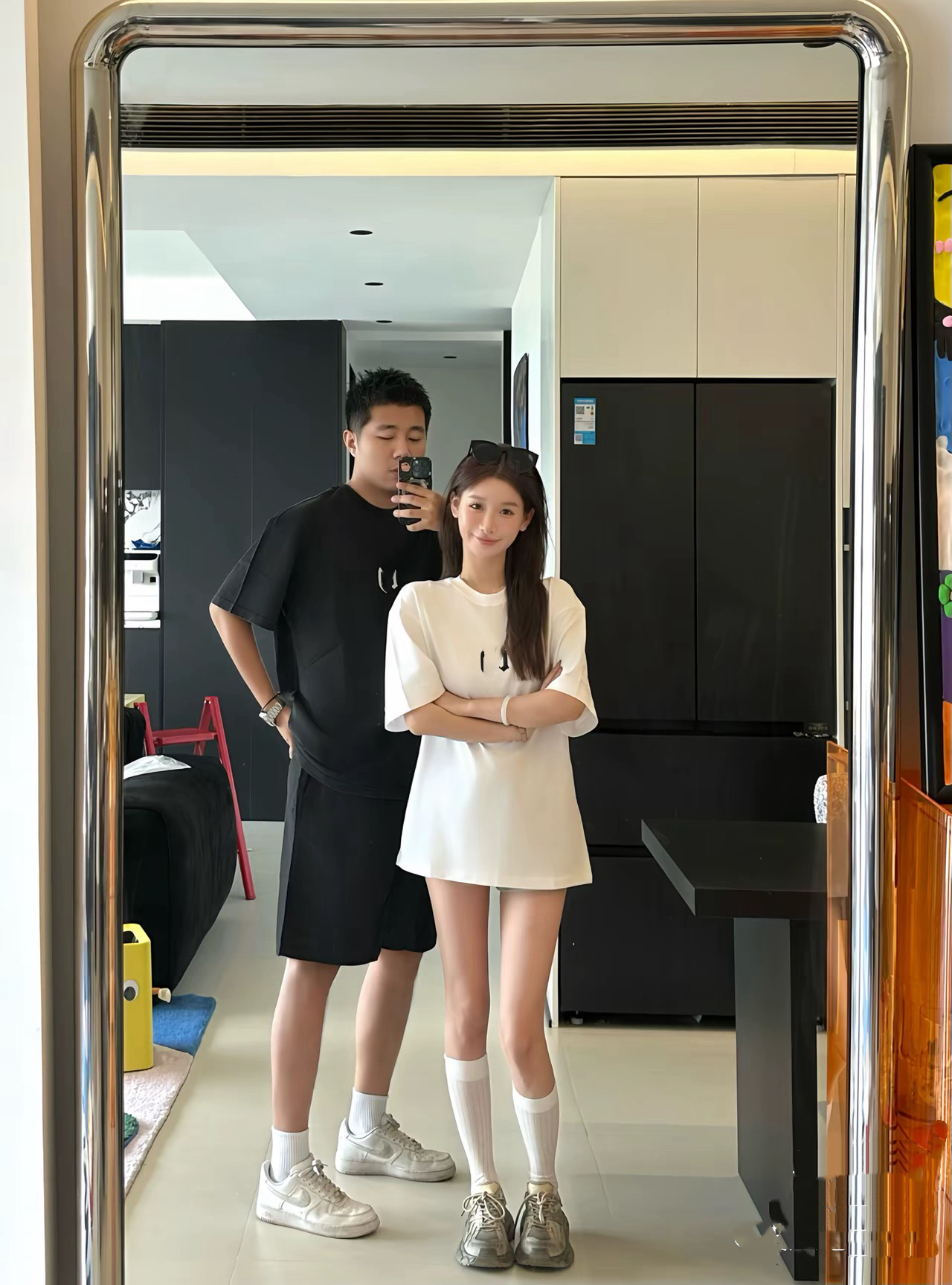 【JAY】C圆领发泡男女同款休闲短袖