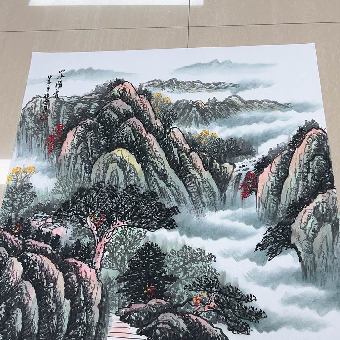 国画精品国画作品