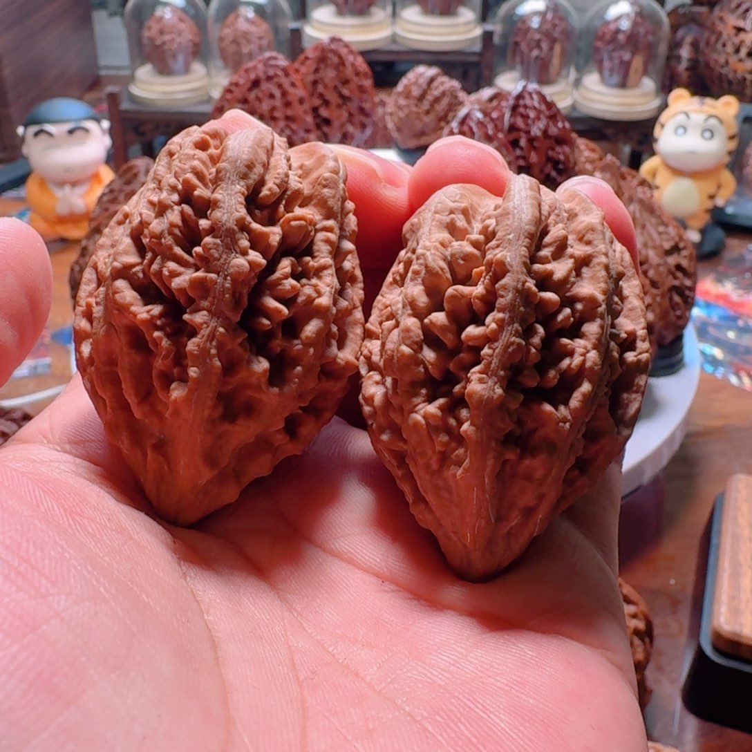 文玩核桃把件豆粒塔