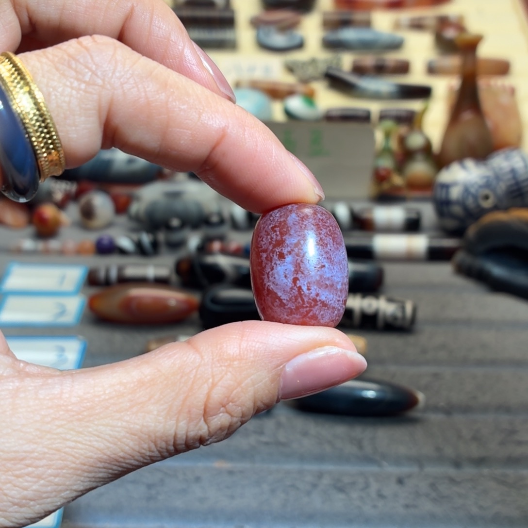 无***！玛瑙/玉髓合金颈饰