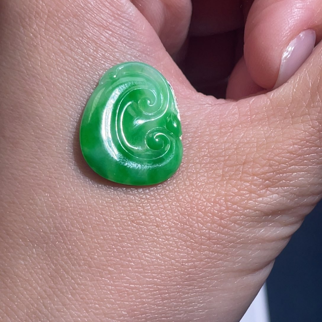 未镶嵌定制翡翠19.8-15.5-1.8