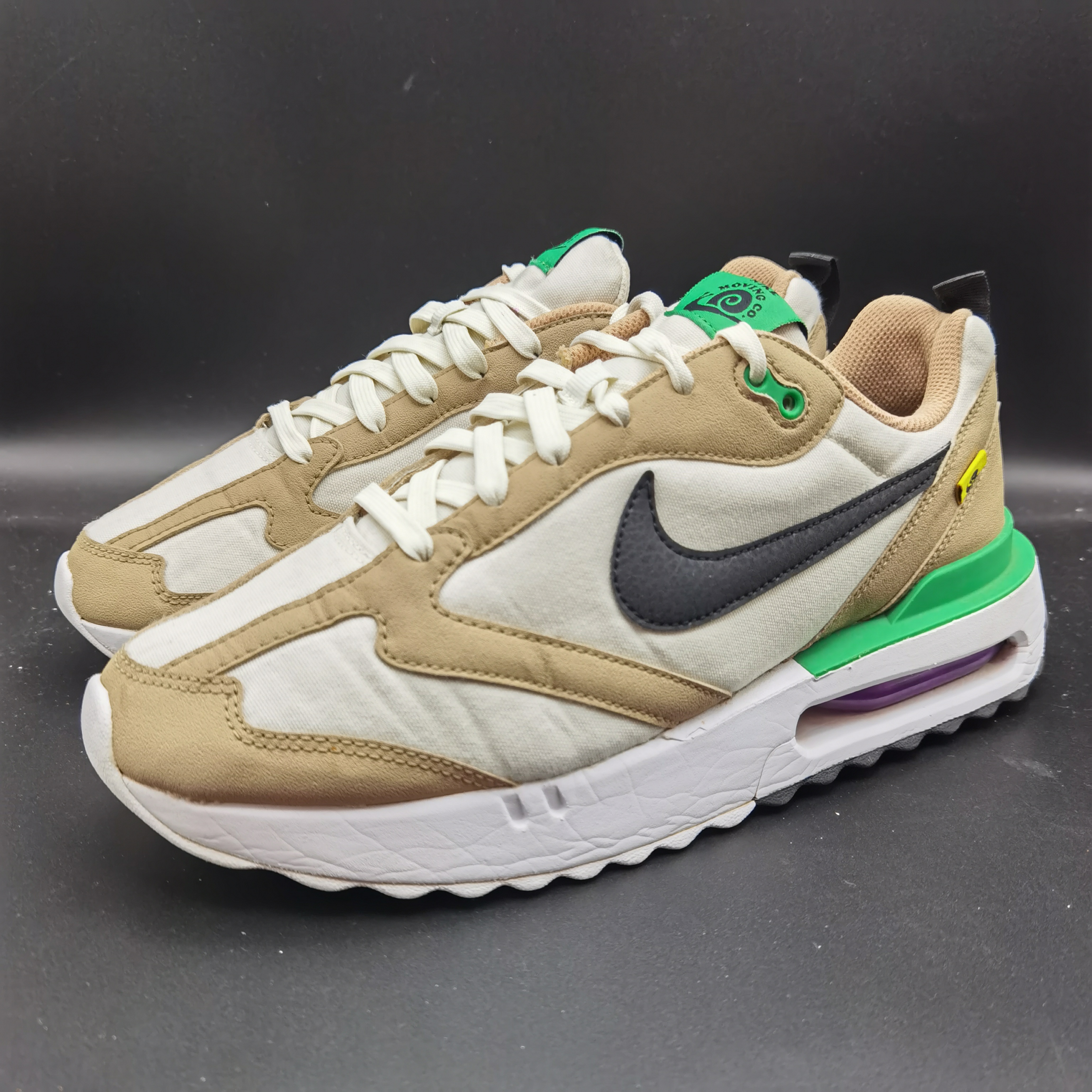 42.5码270/二手球鞋/Airmax Dawn 白绿/