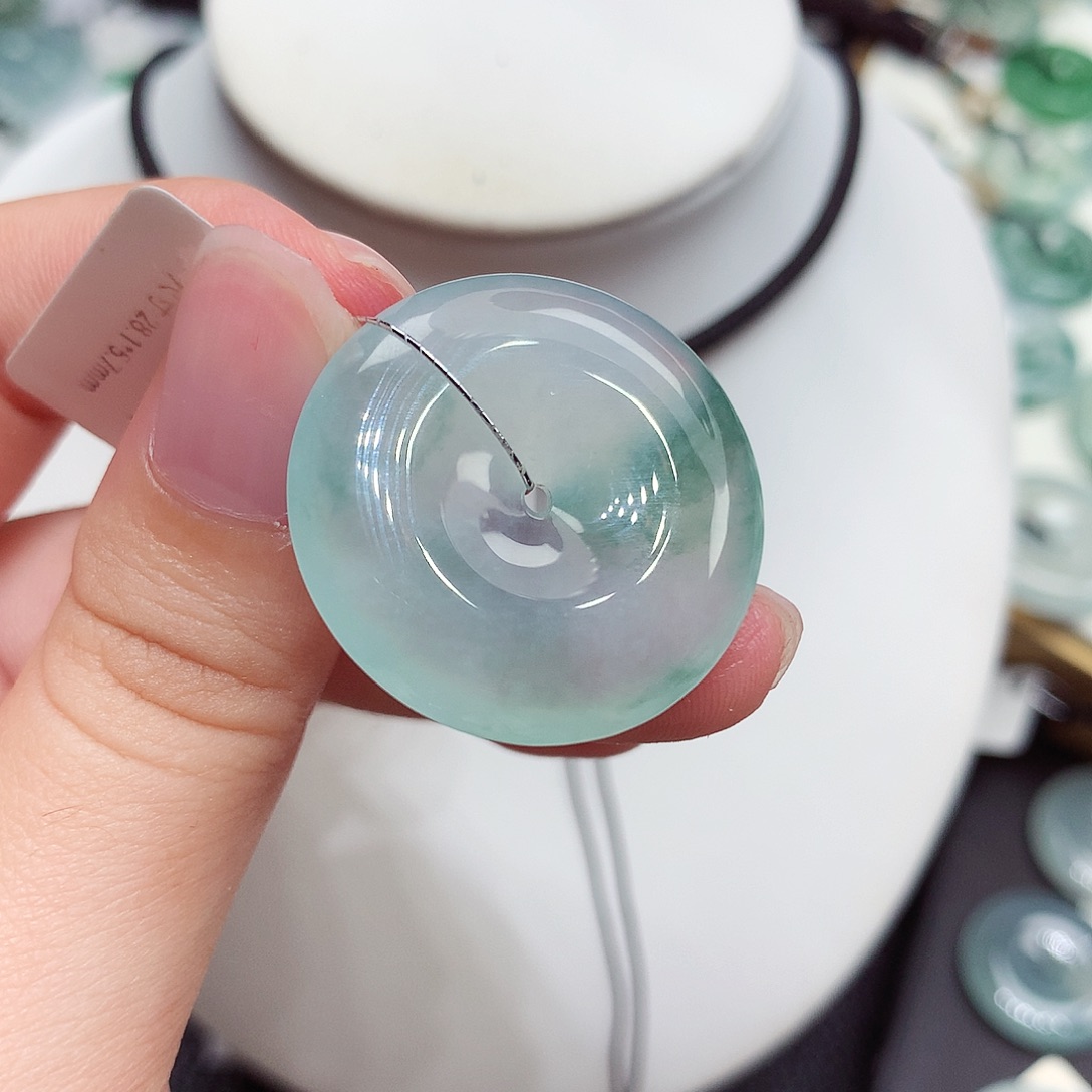 颈饰未镶嵌翡翠翡翠128，28.1/5.7