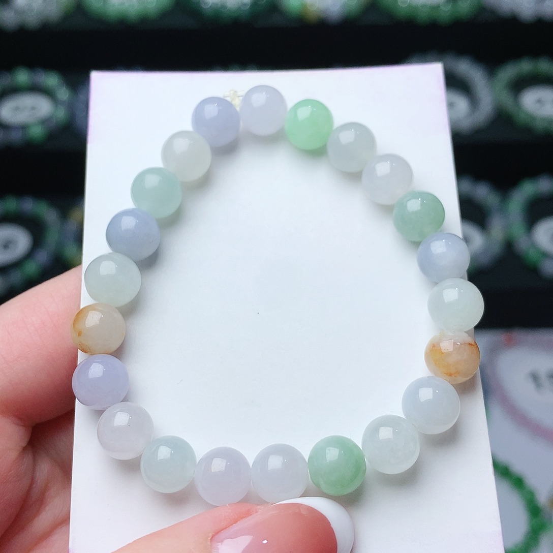 翡翠手链未镶嵌翡翠