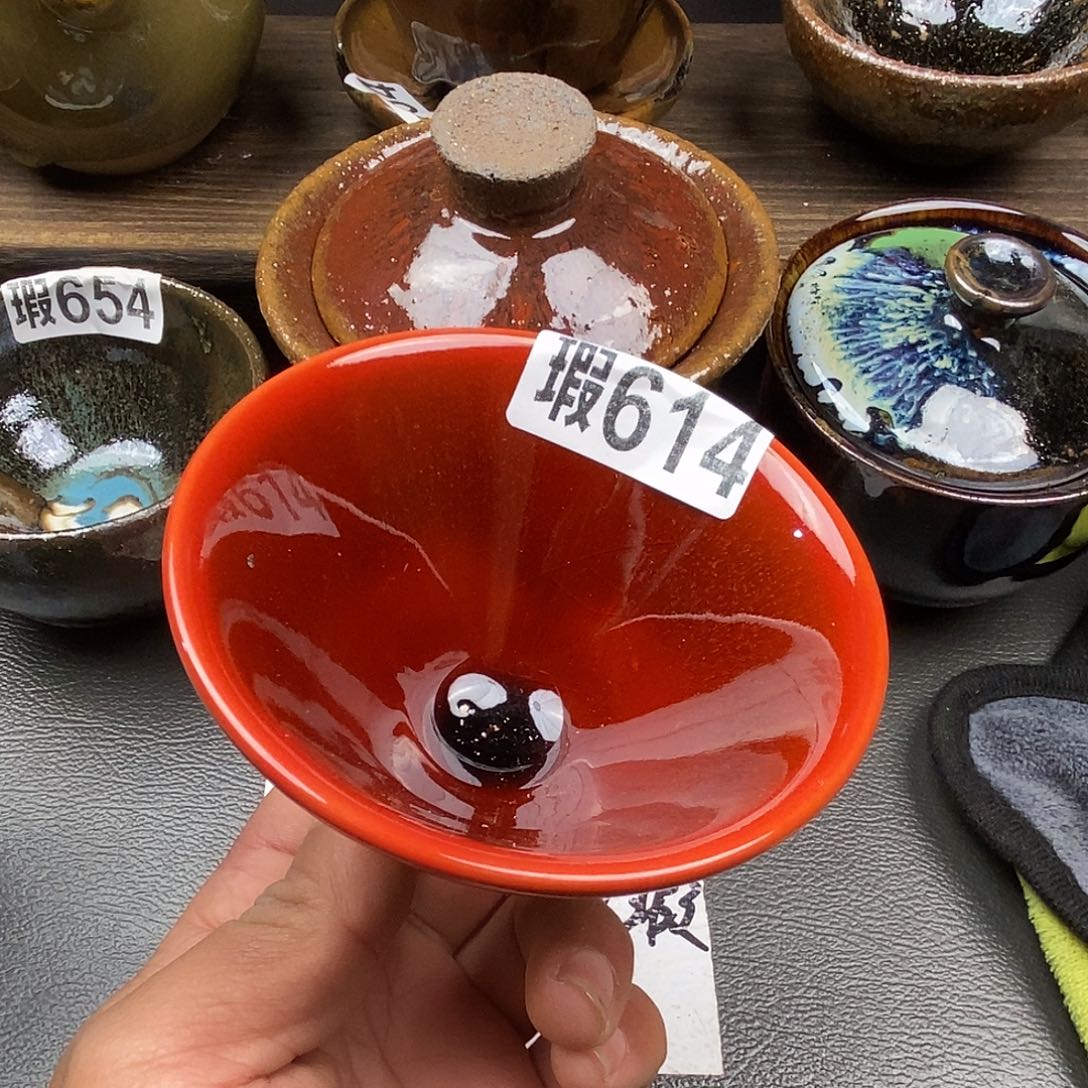 茶盏微瑕建盏主人杯子