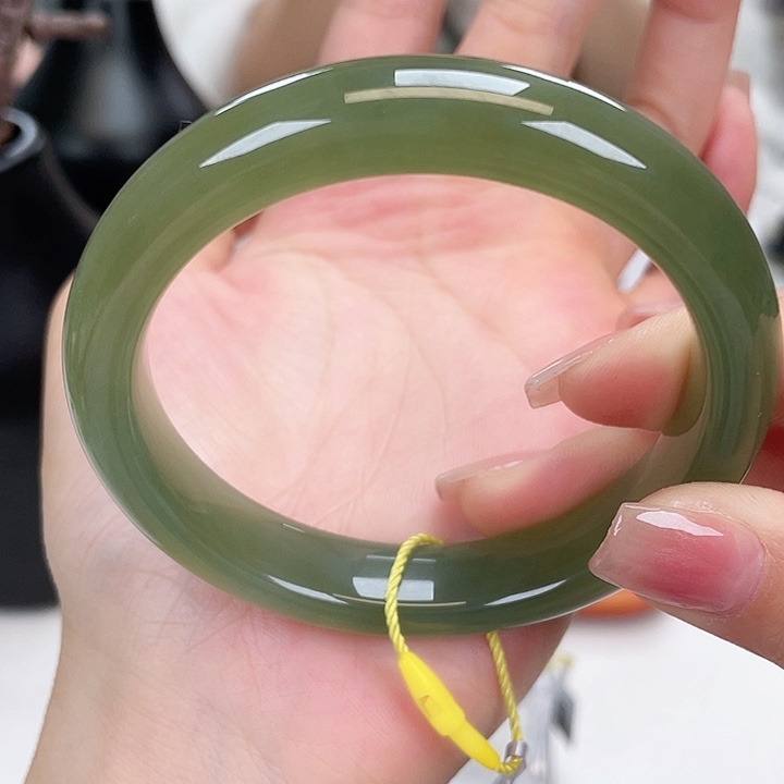 和田玉手镯5960未镶嵌