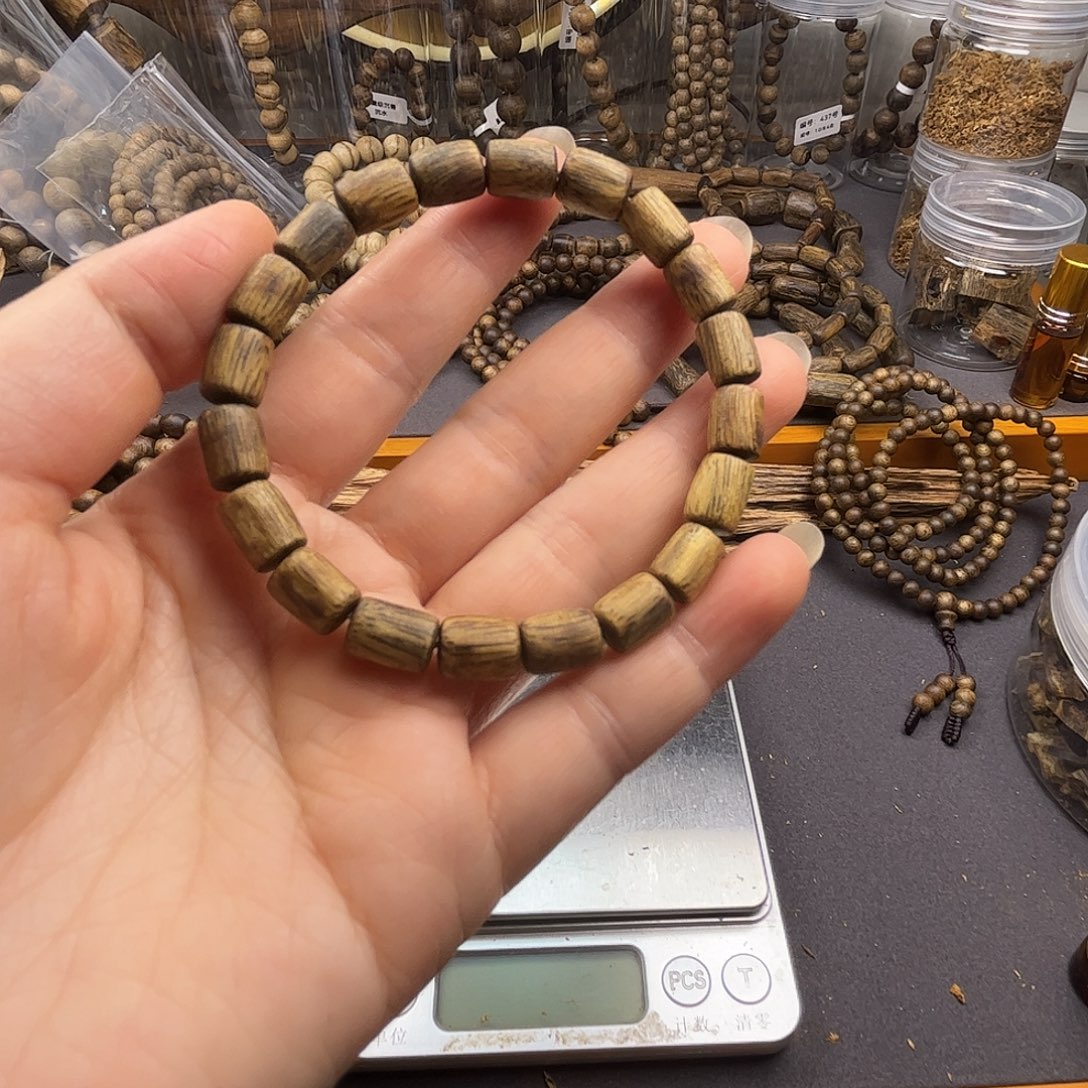 手串沉香海南莺歌绿奇楠