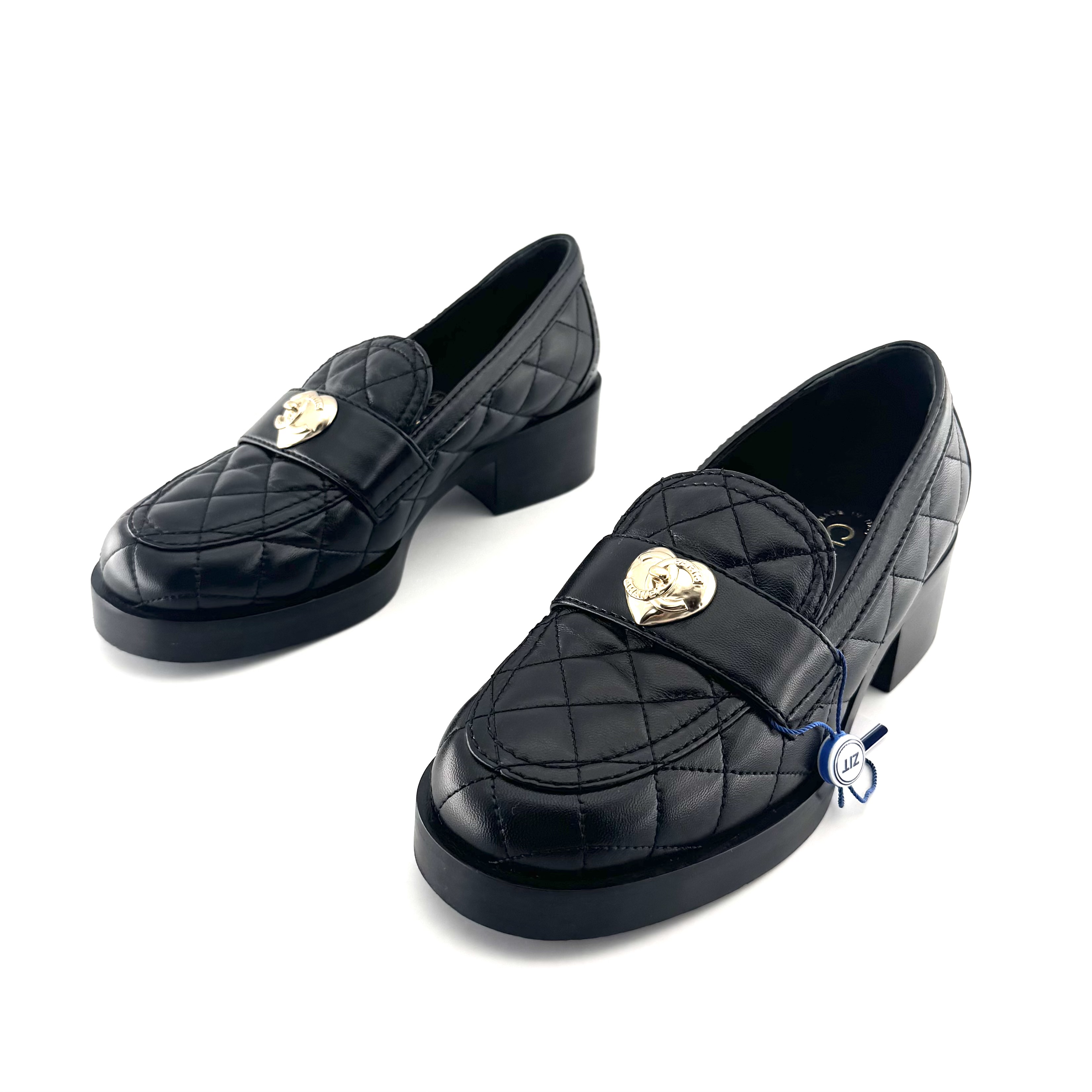 99新 Chanel/香奈儿 CHANEL/香奈儿 34.5码 休闲套脚乐福鞋 D8500