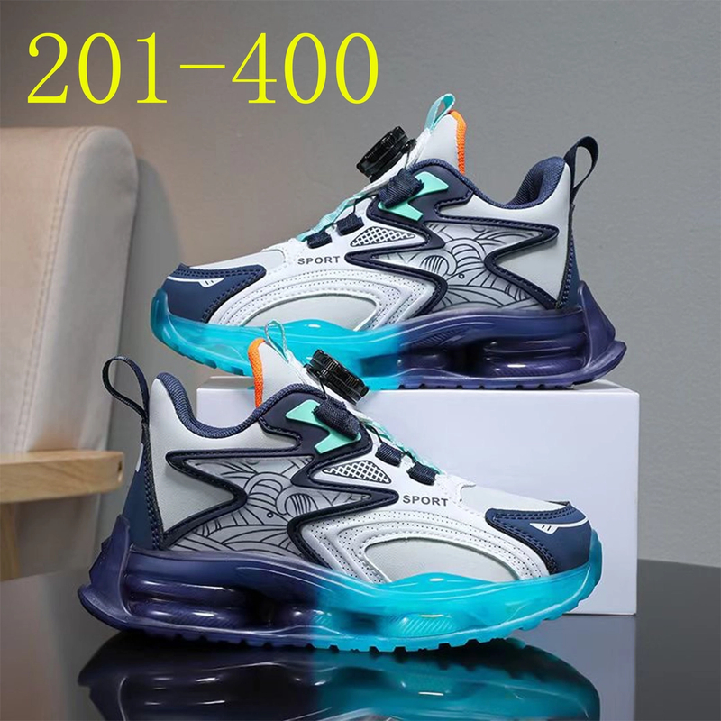 201-400男童女童运动鞋跑步鞋网面夏款篮球鞋轻跑