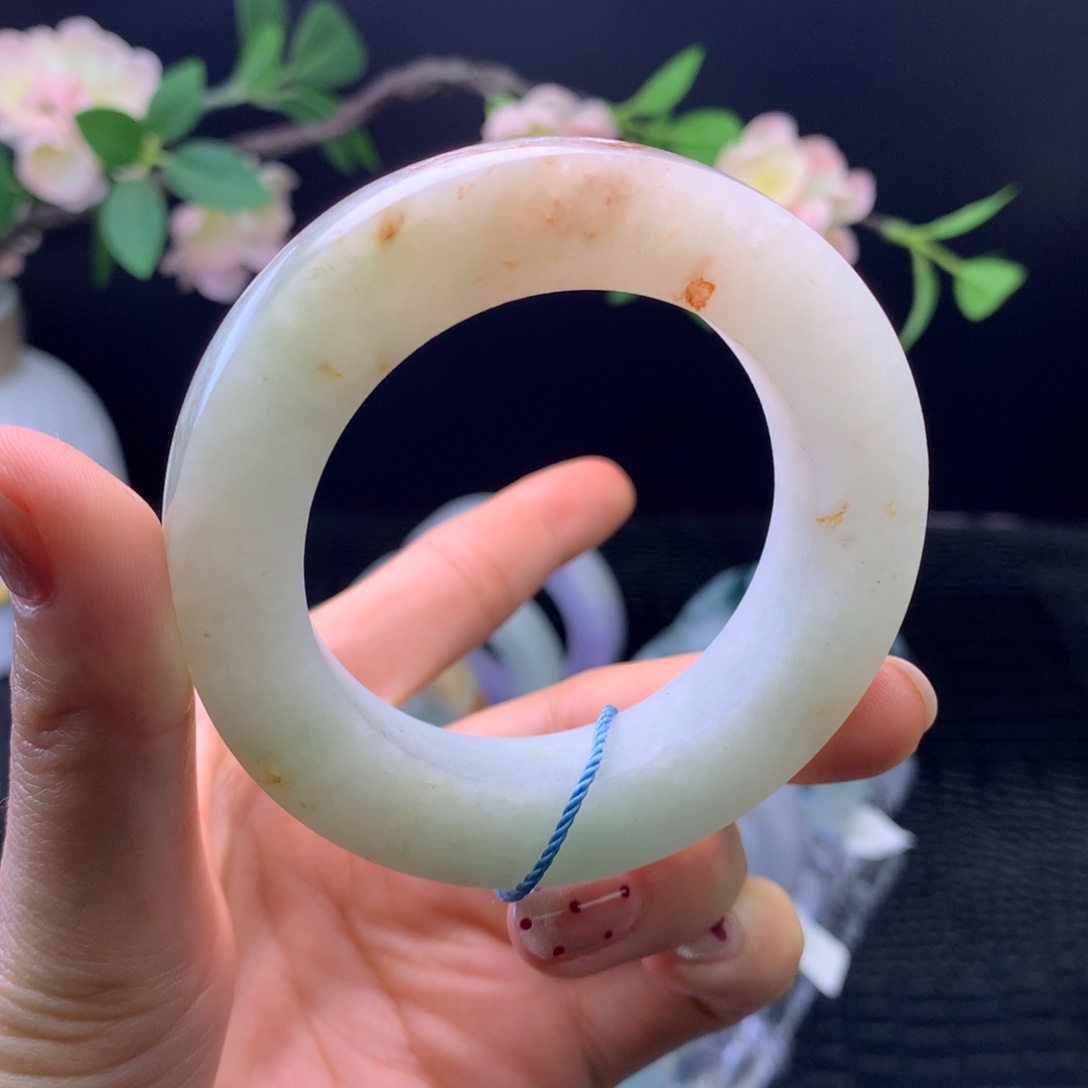 定制翡翠未镶嵌手镯49-58