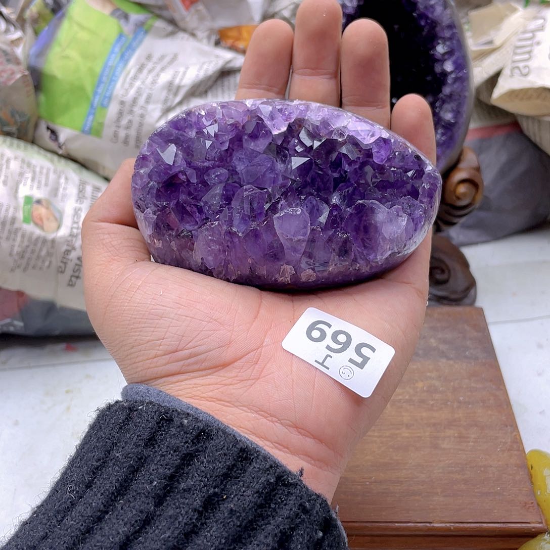 紫晶大型摆件（非配饰）未镶嵌