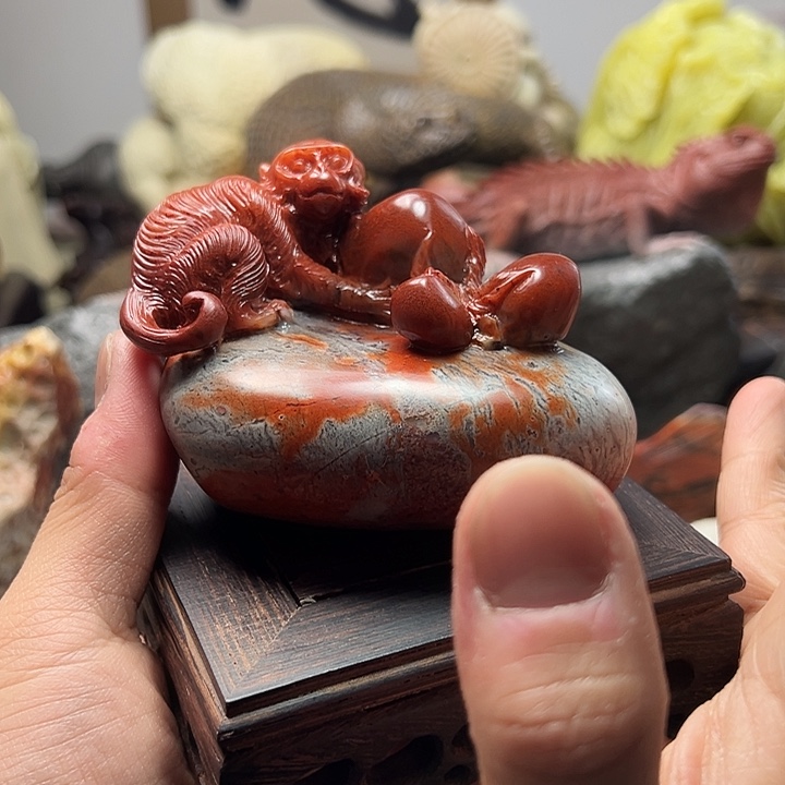 寿山石寿山石摆件