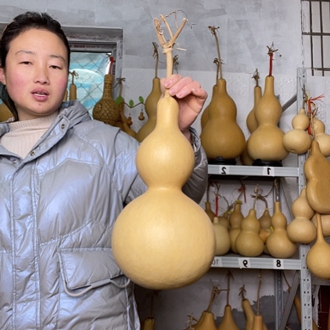 心*意天然植物葫芦文玩