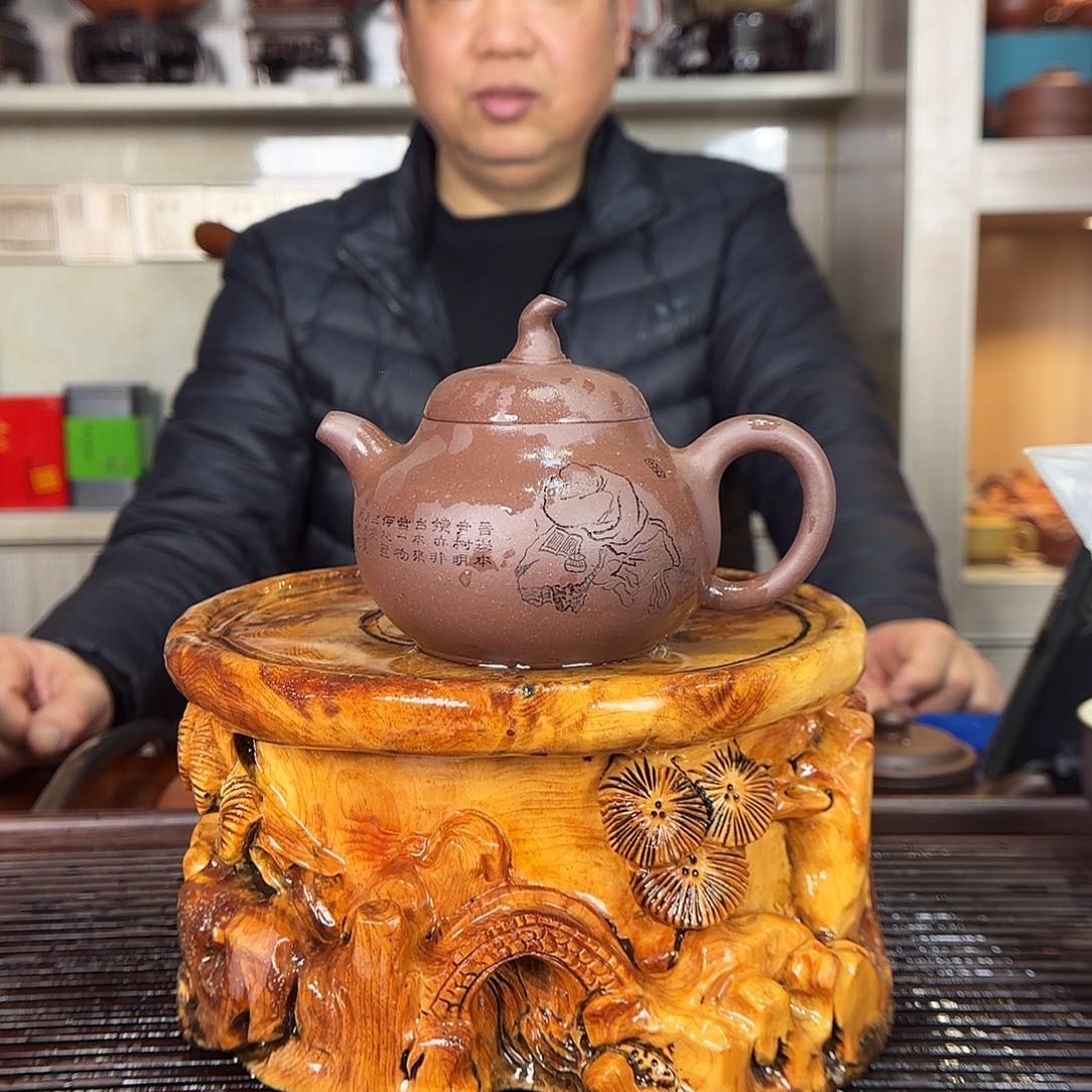 紫砂茶壶张建明老师