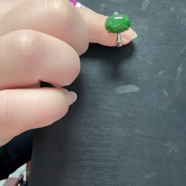 银S925镶嵌戒指和田玉仓库