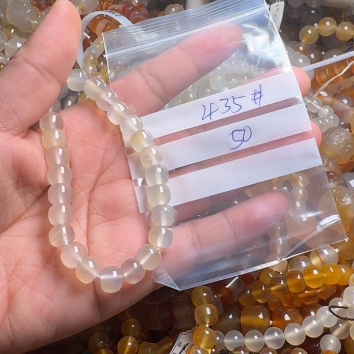 玛瑙/玉髓颈饰未镶嵌s****。435