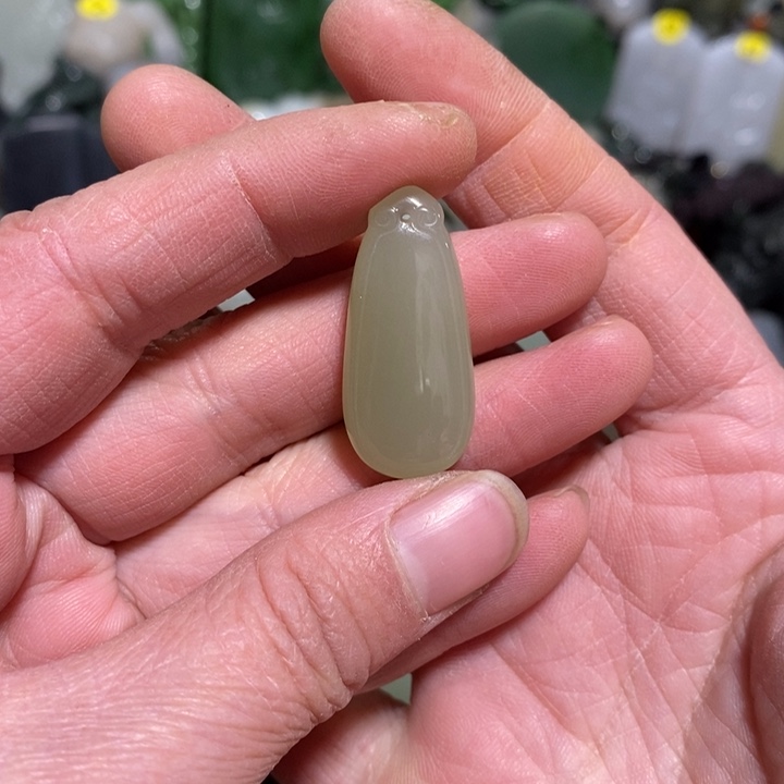 和田玉挂件未镶嵌