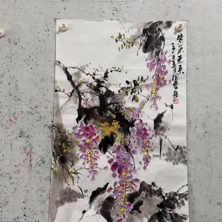 国画手绘国画作品国画