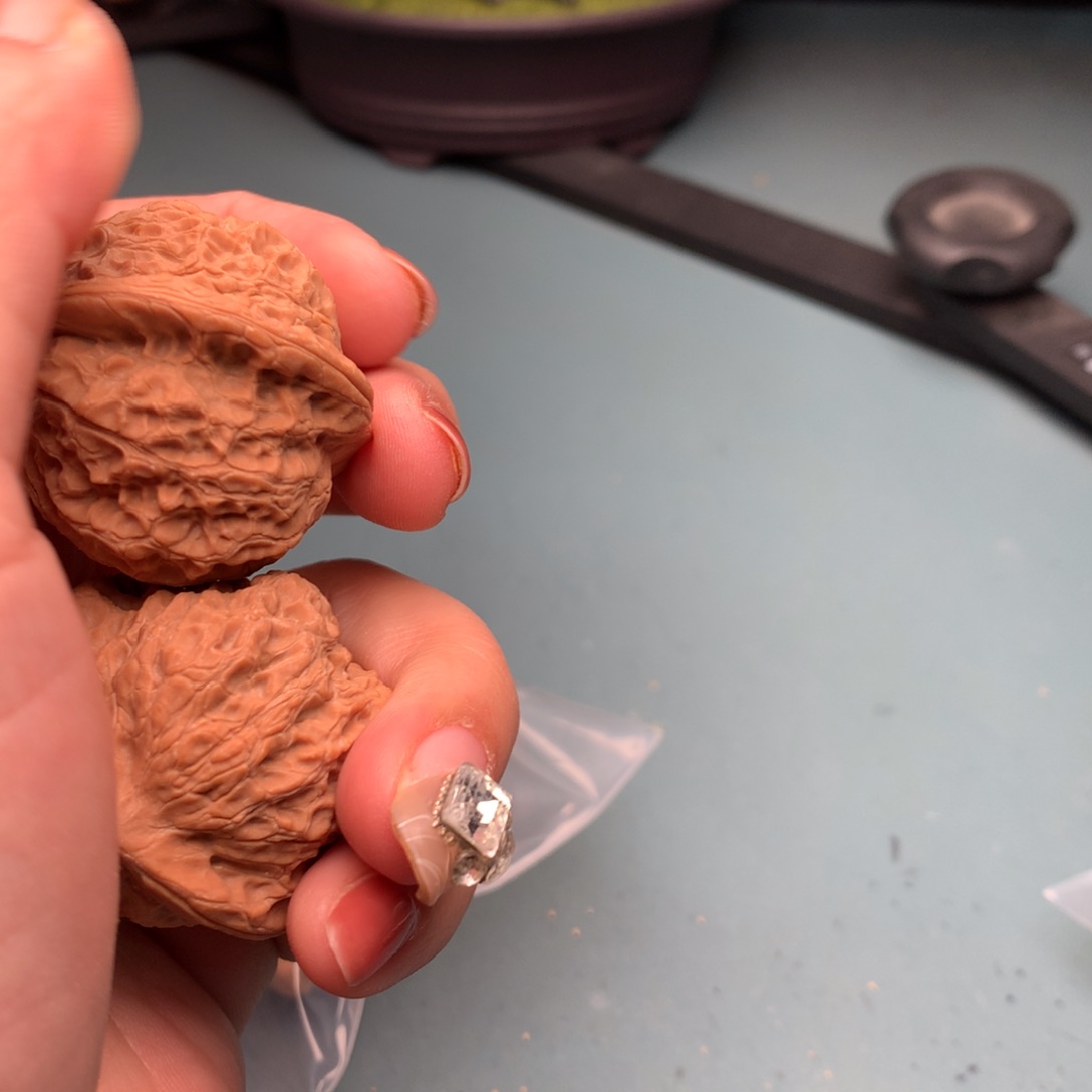 文玩核桃把件全品血麒麟3637