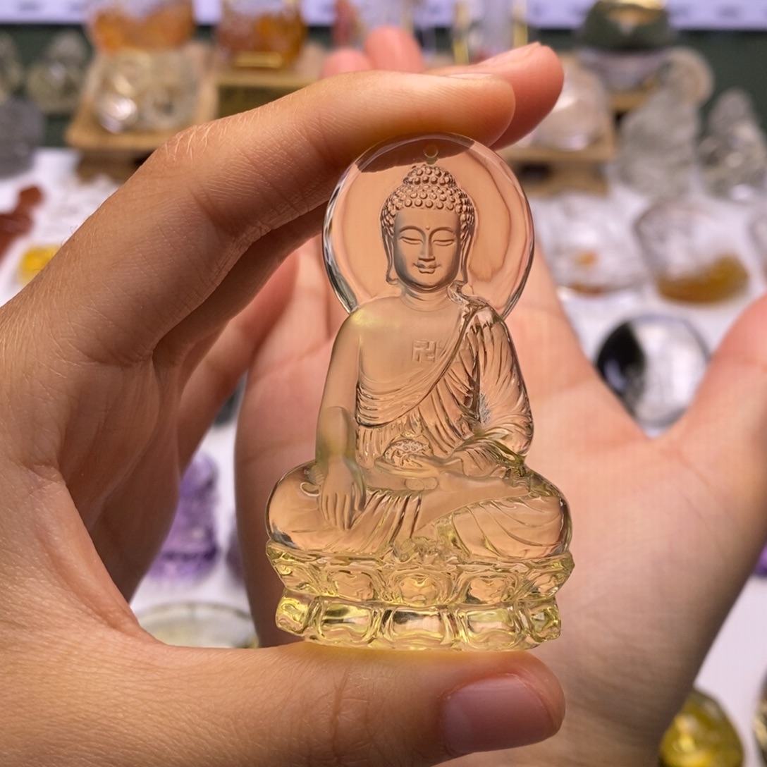 王***民水晶颈饰未镶嵌定制