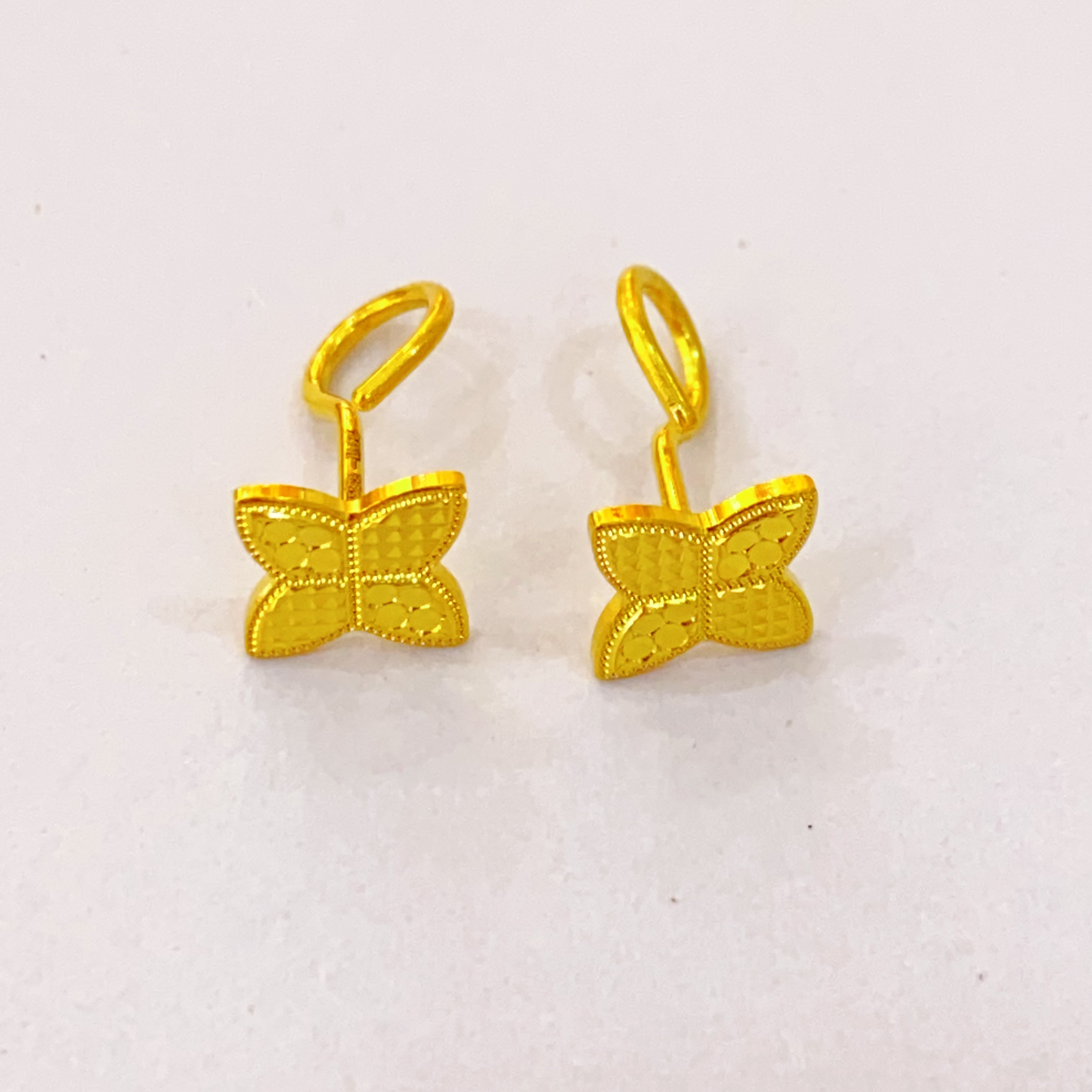 足金999四叶草时尚项链2.04g