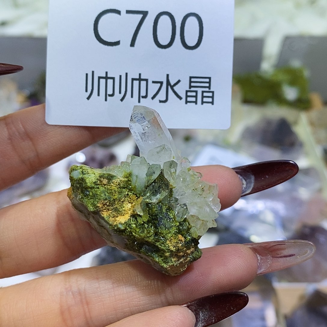 未镶嵌珠宝半成品水晶福****户700