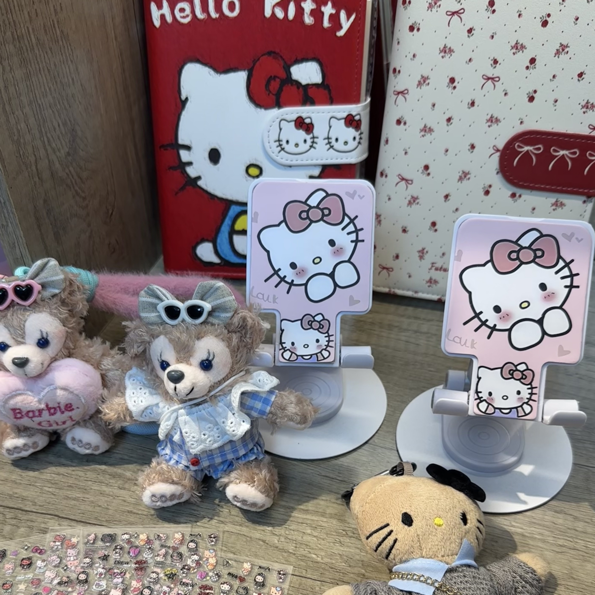 上麦拍这个！！！kitty脑袋自选收纳饰品小摆件