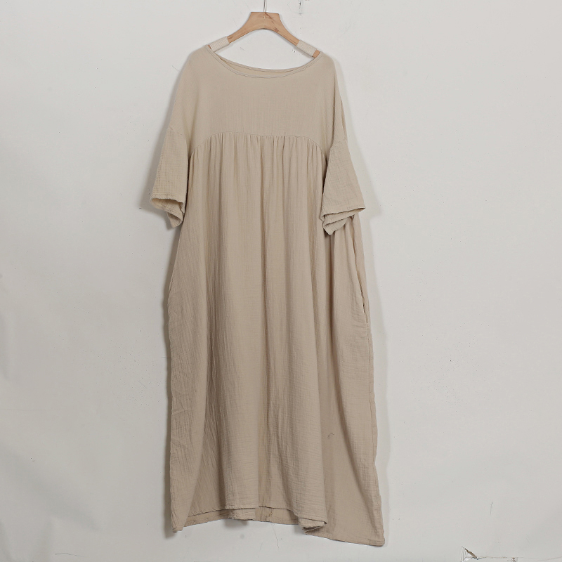 【蓉哥出品】纯色净版袍子8734
