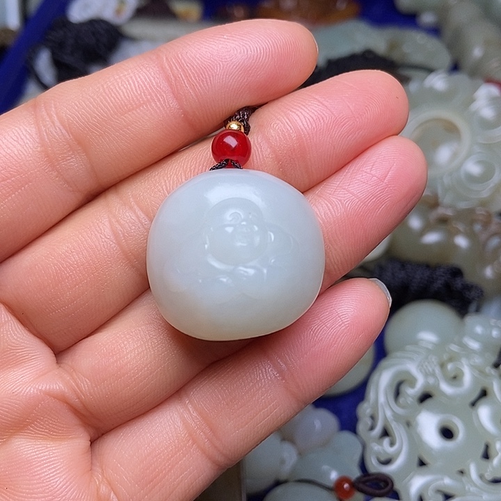 吊坠(不含链)未镶嵌和田玉用****8