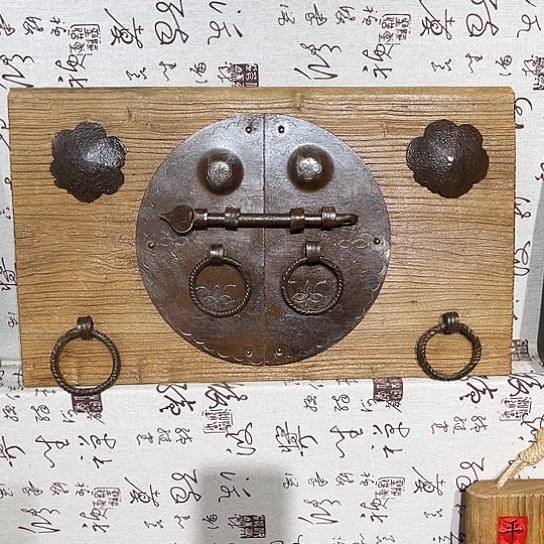 木武***年老榆木刻字